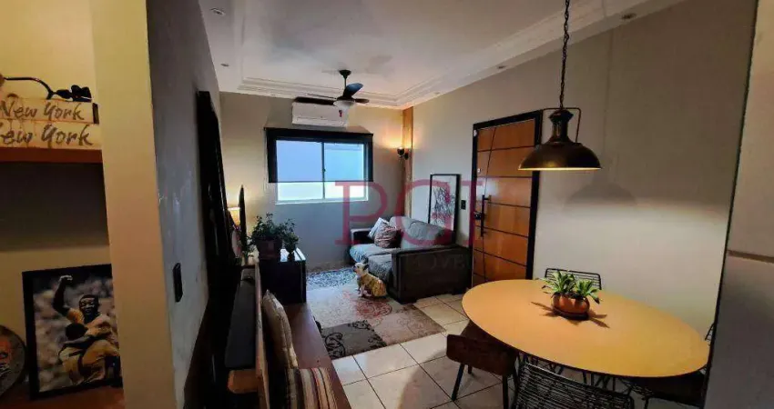 Apartamento com 2 dormitórios à venda, 64 m² por r$ 340.000 - jardim botânico - ribeirão preto/sp