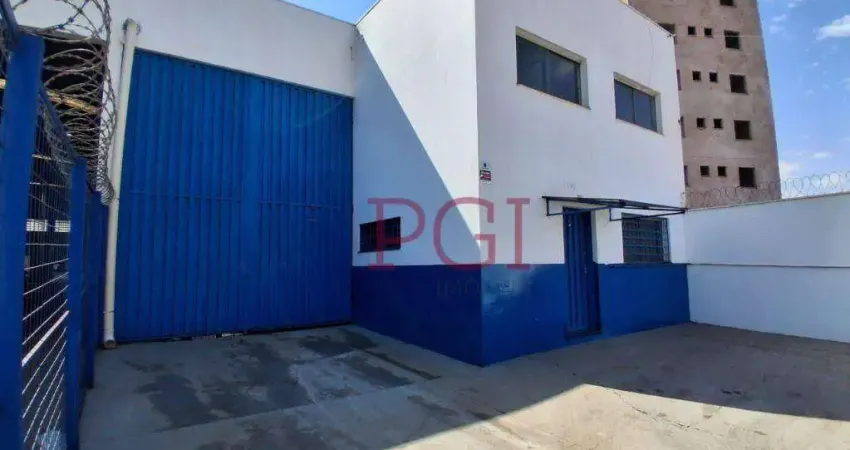 Galpão, 510 m² - venda por R$ 2.000.000 ou aluguel por R$ 11.440/mês - Jardim Anhangüera - Ribeirão Preto/SP