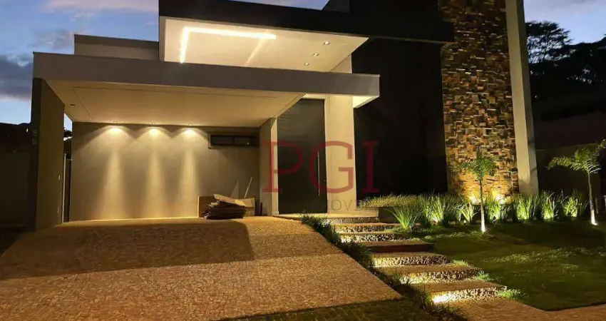 Casa com 3 dormitórios para alugar, 275 m² por R$ 18.400/mês - Alphaville - Ribeirão Preto/SP