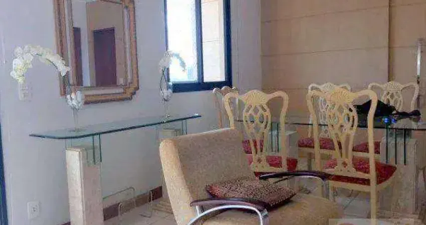 Apartamento mobiliado com 4 dormitórios para alugar, 140 m² por r$ 6.500/mês - jardim irajá - ribeirão preto/sp