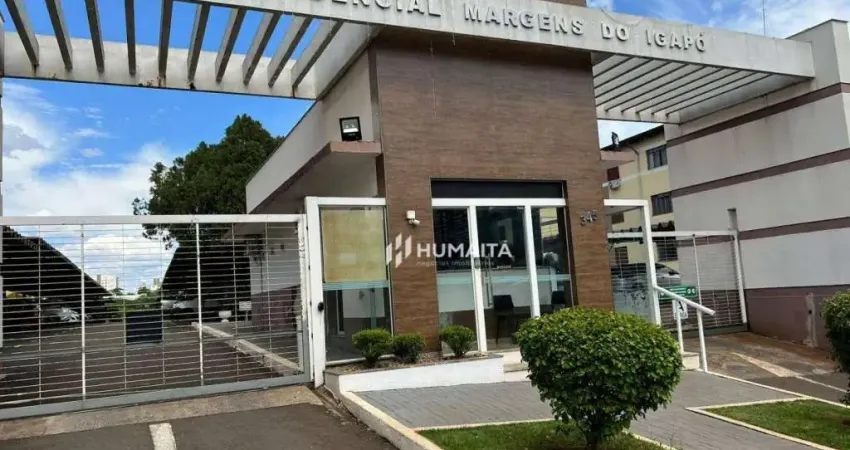 Apartamento com 3 dormitórios para alugar, 70 m² por r$ 1.600/mês - gleba palhano - londrina/pr