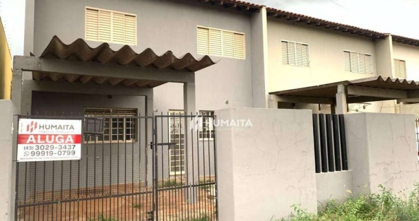 Sobrado com 3 dormitórios para alugar, 120 m² por R$ 1.500,00/mês - Jardim Tókio - Londrina/PR