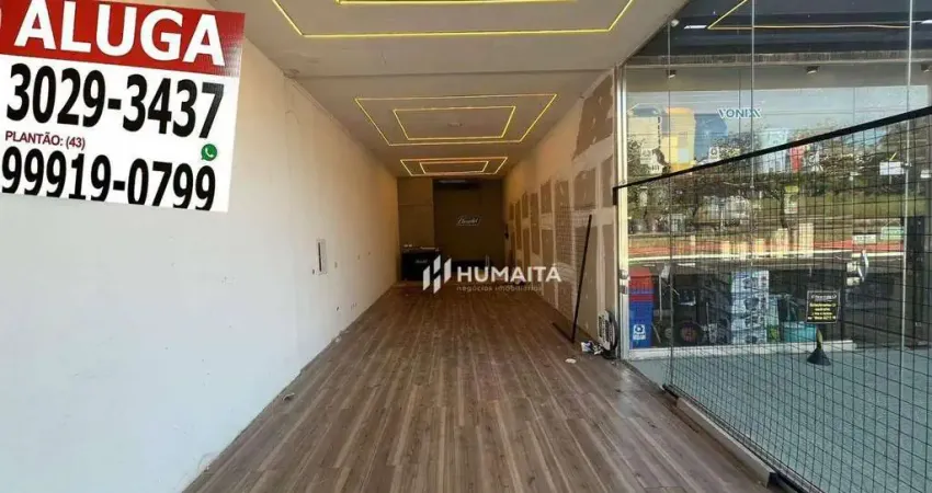 Loja para alugar, 70 m² por R$ 4.800,00/mês - Centro - Londrina/PR