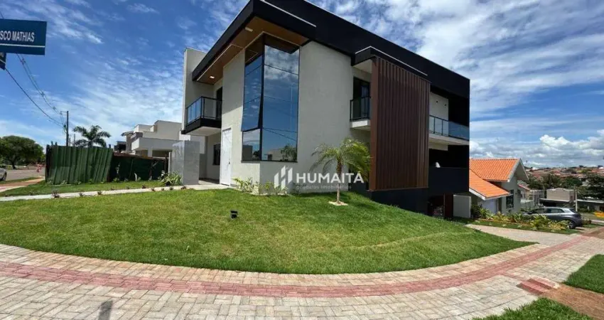 Sobrado com 5 dormitórios à venda, 318 m² por R$ 2.540.000,00 - Parque Tauá - Cond. Tangará - Londrina/PR