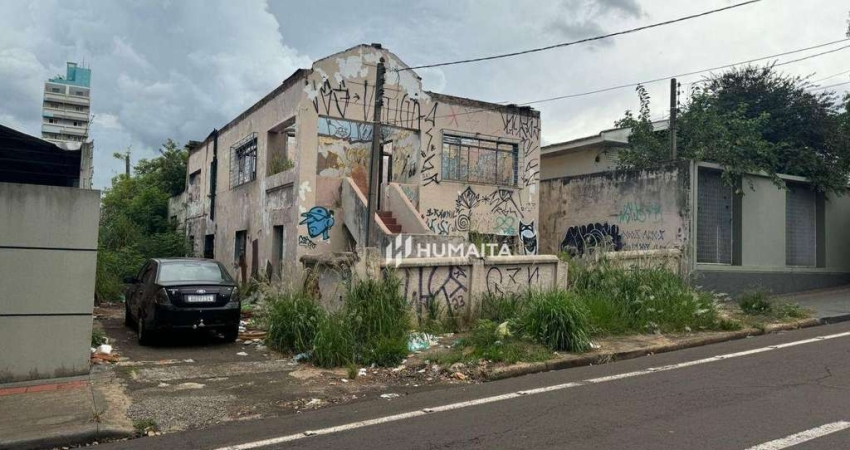 Terreno à venda, 656 m² por R$ 890.000,00 - Centro - Londrina/PR