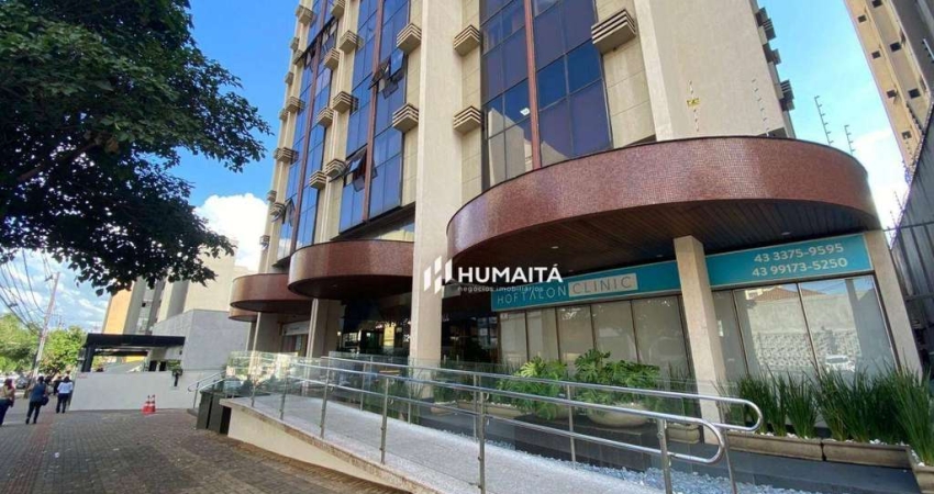 Sala para alugar, 61 m² por R$ 2.500,00/mês - Centro - Londrina/PR