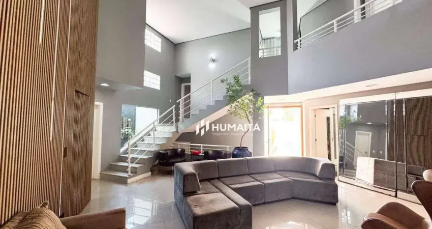 Sobrado com 4 dormitórios à venda, 376 m² por r$ 1.800.000,00 - terras de santana ii - londrina/pr