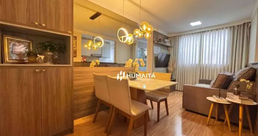 Apartamento com 2 dormitórios à venda, 46 m² por r$ 260.000,00 - jardim jockey club - londrina/pr