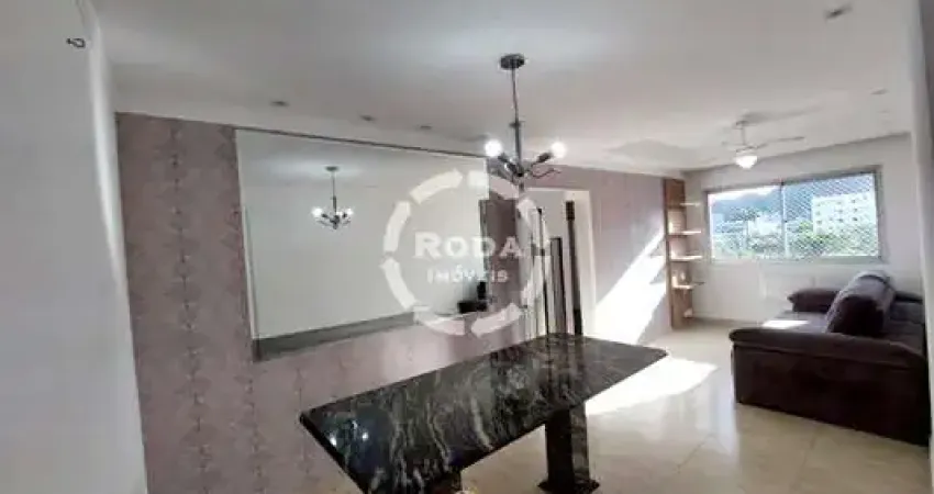 Venda de apartamento impecável na vila belmiro, santos-sp: 2 quartos, 2 salas, 1 banheiro, 1 vaga de garagem, 67m².