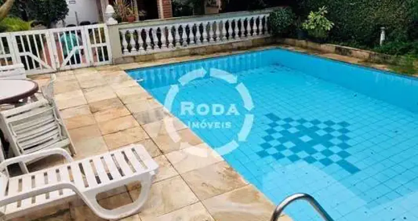 Impecável casa à venda no embaré, santos-sp: 3 quartos, 3 suítes, 3 salas, 5 banheiros, 4 vagas de garagem, 300m².