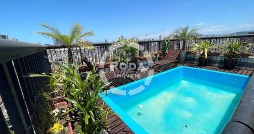 Apartamento de luxo com 5 quartos e 3 suítes à venda em Santos-SP, bairro Embaré: 400m², 3 salas, 5 banheiros, 2 vagas.