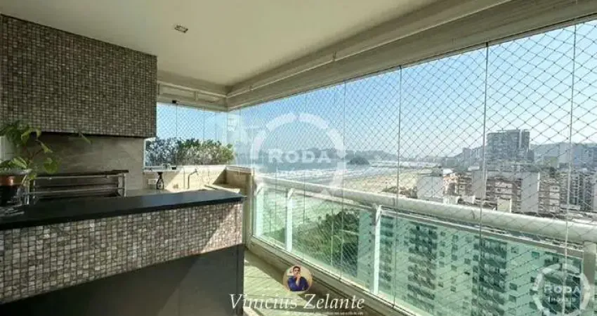 Apartamento de luxo à venda em santos-sp: 4 quartos, 4 suítes, 3 salas, 6 banheiros, 4 vagas de garagem, 400m² - residencial prime plaza