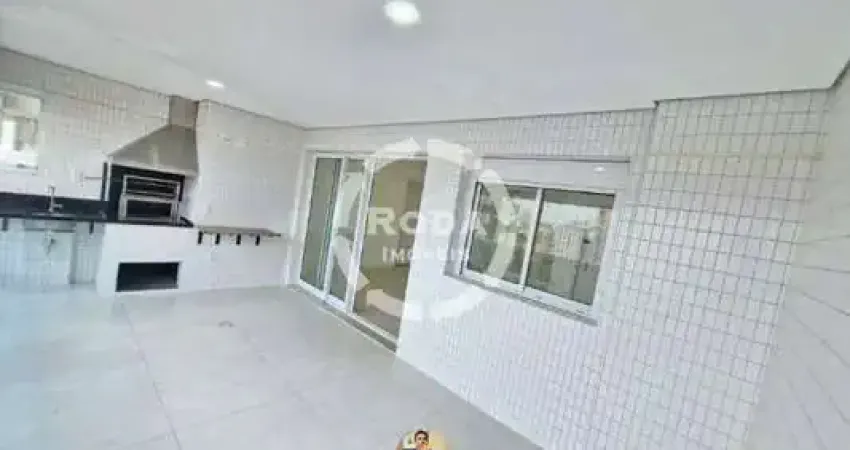 Apartamento de luxo para locação em santos-sp - 2 quartos, 2 suítes, 3 salas, 4 banheiros, 2 vagas - 144 m² no boqueirão!