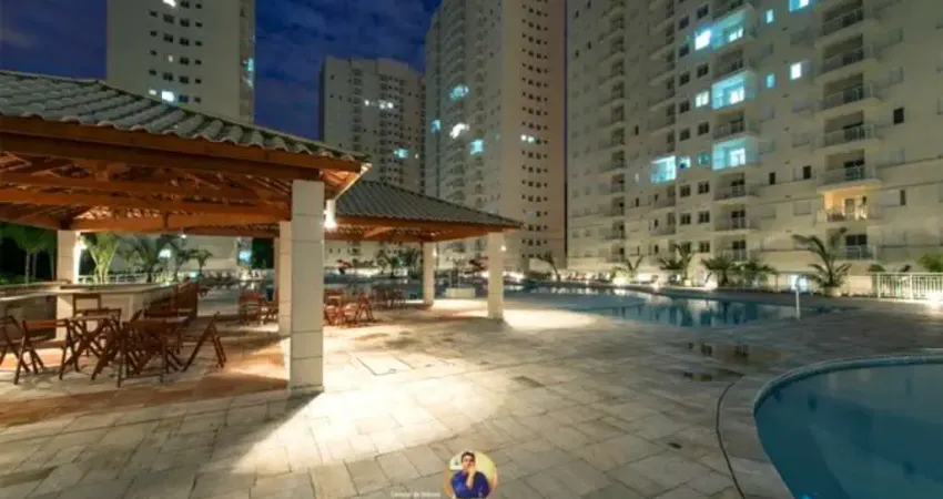 Residencial Acqua Play - Espaçoso apartamento de 3 quartos no Marapé, Santos-SP: 84m², suíte, 2 salas e garagem!