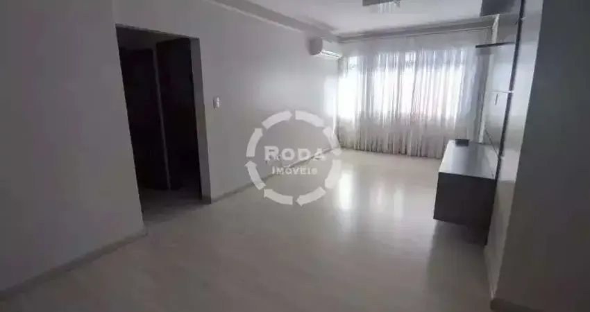 Apartamento à venda em santos-sp, no bairro campo grande: 2 quartos, 1 suíte, 2 salas, 3 banheiros, 1 vaga, 99m².