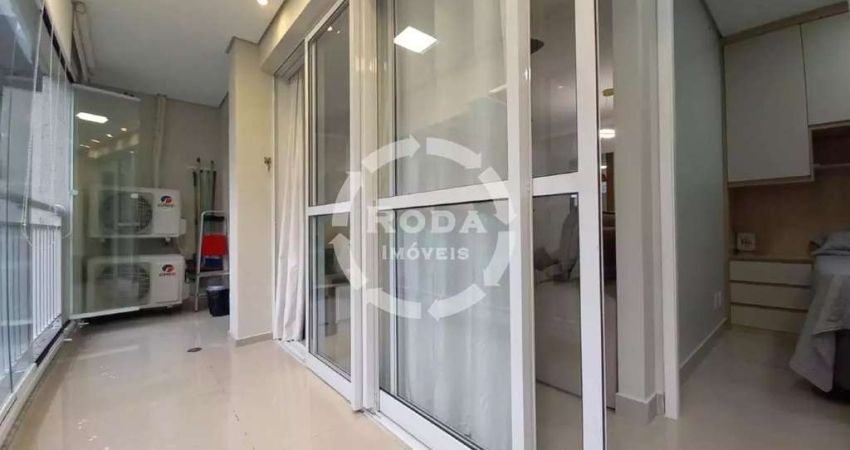 Residencial Trend Fusion - Apartamento para Venda na Vila Matias, Santos-SP: 2 quartos, 1 suíte, 2 salas, 1 banheiro, 1 vaga, 50m².