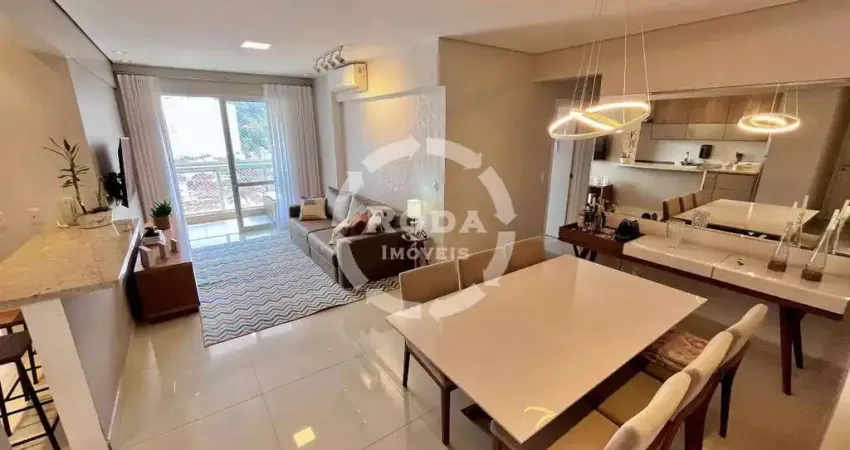 Apartamento à venda em Santos-SP, Marapé: 2 quartos, 1 suíte, 2 salas, 2 banheiros, 1 vaga de garagem, 85m². Adquira já!