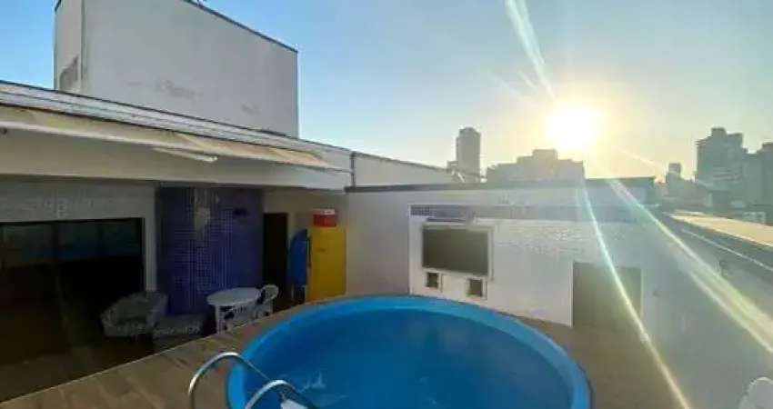 Cobertura de alto padrão à venda em santos-sp, bairro boqueirão: 3 quartos, 1 suíte, 3 salas, 3 banheiros, 1 vaga na garagem e 263m².