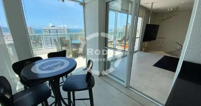 Cobertura à venda no boqueirão, santos-sp: 2 quartos, 1 suíte, 2 salas, 3 banheiros, 1 vaga, 140m². venha conferir!