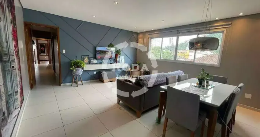 Apartamento à venda em santos-sp, bairro marapé. 3 quartos, 1 suíte, 2 salas, 3 banheiros, 110m². conheça o residencial harpia!