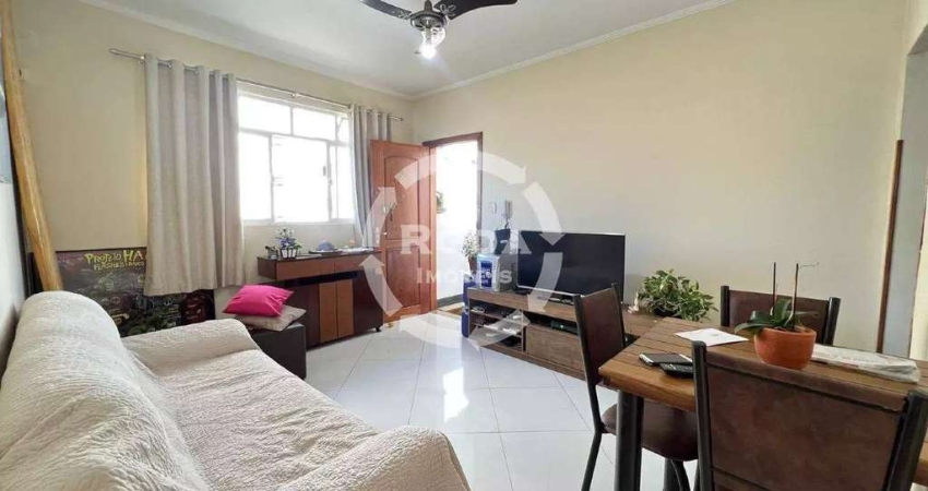 Apartamento à venda em Santos-SP: 2 quartos, 1 suíte, 2 salas, 2 banheiros, 1 vaga na José Menino - 80m². Venha conferir!