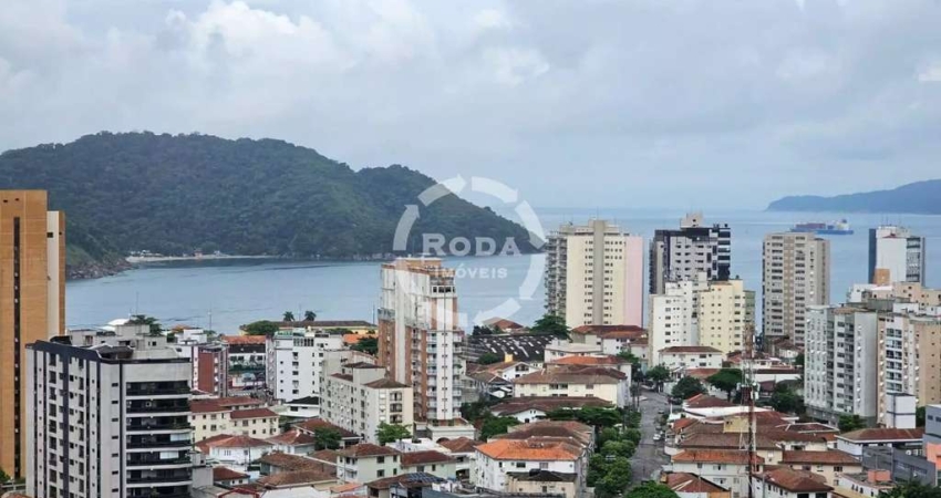 Apartamento à venda na Ponta da Praia, Santos-SP: 3 quartos, 1 suíte, 2 salas, 3 banheiros, 2 vagas, 119m². Imperdível!