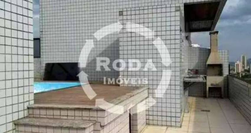 Cobertura de luxo à venda em Santos-SP, bairro Aparecida: 3 quartos, 3 suítes, 2 salas, 5 banheiros, 2 vagas, 324m². Venha conferir!