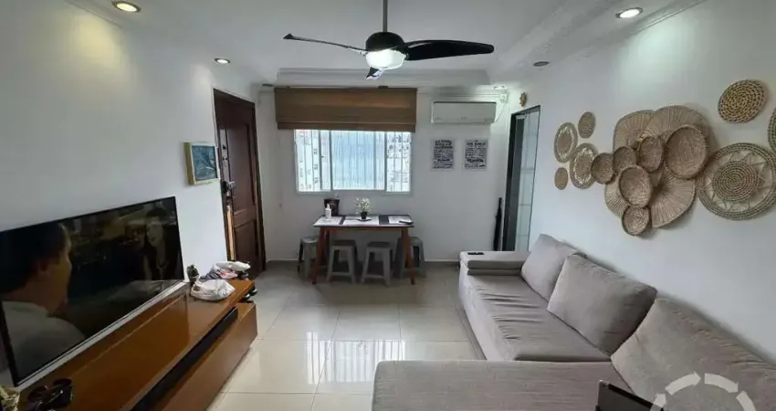 Apartamento à venda em santos-sp, boqueirão: 2 quartos, 1 suíte, 1 sala, 2 banheiros, 70m². aproveite essa oportunidade!