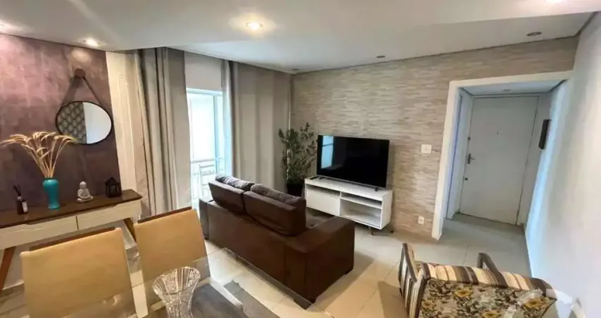 Apartamento à venda em santos-sp, campo grande: 2 quartos, 2 salas, 2 banheiros, 1 vaga, 73m². venha conferir!