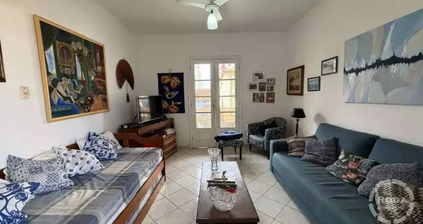 Imperdível apartamento à venda em santos-sp no embaré: 2 quartos, 2 salas, 2 banheiros, 1 vaga de garagem!