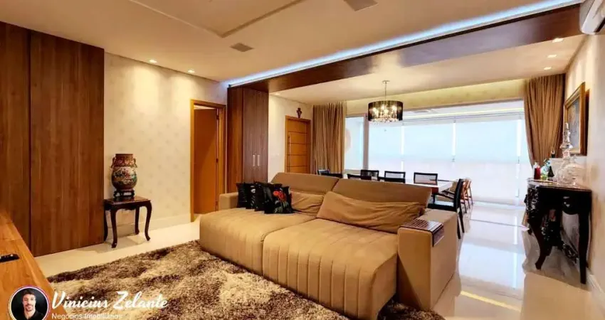 Apartamento de luxo no Embaré: 3 quartos, 3 suítes, 3 salas e 171m² - Residencial Amarilis em Santos-SP