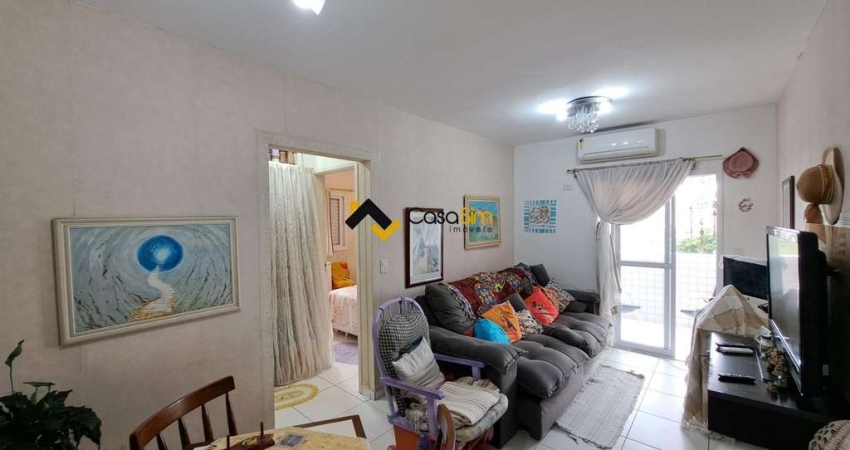 Apartamento para Venda em Praia Grande, Guilhermina, 1 dormitório, 1 suíte, 1 banheiro, 1 vaga