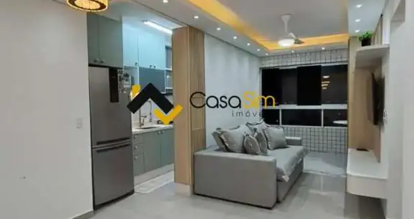 Apartamento para venda em praia grande, mirim, 2 dormitórios, 1 suíte, 2 banheiros, 1 vaga