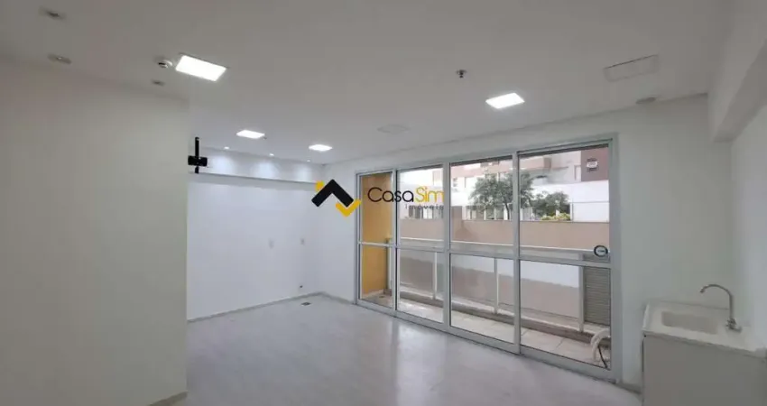 Sala comercial para locação em são bernardo do campo, centro, 1 banheiro, 1 vaga