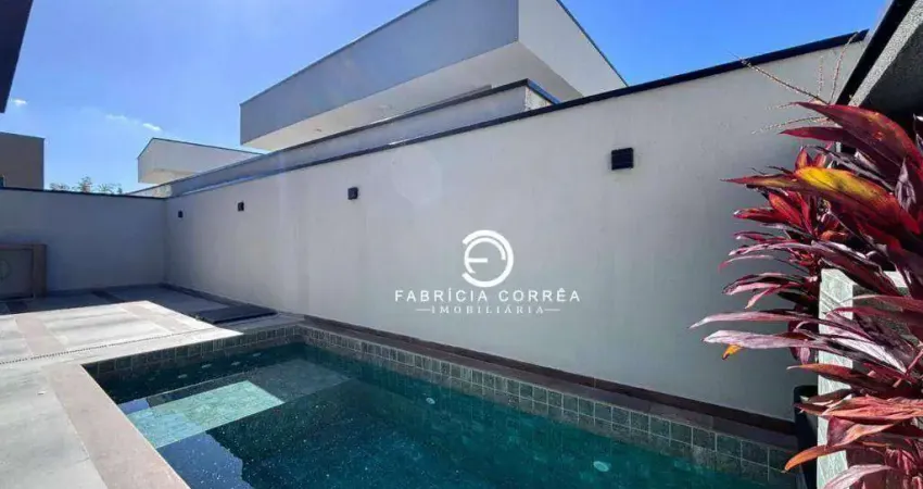 Casa nova em condominio prontinha com planejados e piscina. nova! aceita permuta com imóvel de menor  valor.