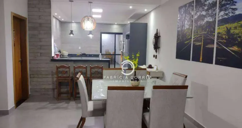 Casa com 3 dormitórios à venda, 170 m² por R$ 1.040.000,00 - Condomínio Residencial Tecoara - Taubaté/SP