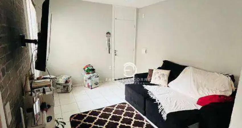 Apartamento com 2 dormitórios à venda, 50 m² por r$ 135.000,00 - condomínio residencial jatobá - taubaté/sp
