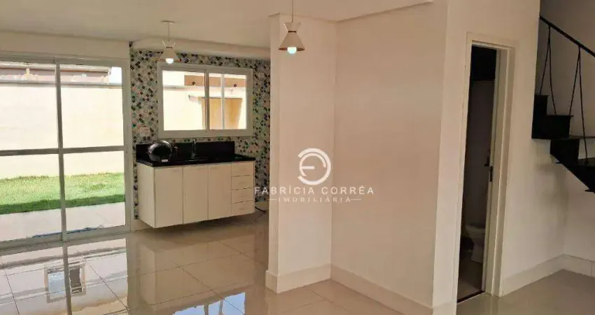 Sobrado com 3 dormitórios, 90 m² - venda por r$ 420.000,00 ou aluguel por r$ 3.090,00/mês - condomínio jardins do parque amendoeiras - taubaté/sp
