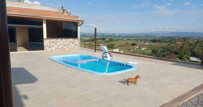 Chácara com 2 dormitórios à venda, 1200 m² por R$ 1.000.000,00 - Pinheirinho - Taubaté/SP