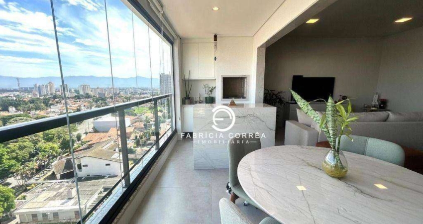 Apartamento com 3 dormitórios à venda, 109 m² por R$ 1.000.000,00 - Condomínio Lucca - Taubaté/SP