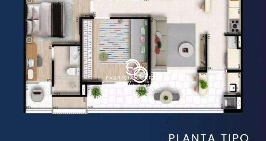 Apartamento com 2 dormitórios à venda, 76 m² por R$ 640.560,00 - Jardim das Nações - Taubaté/SP