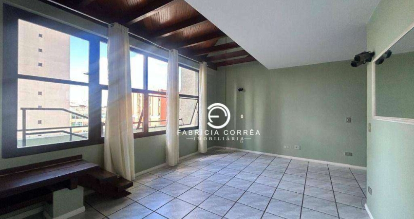 Apartamento com 1 dormitório, 83 m² - venda por R$ 330.000 ou aluguel por R$ 2.153/mês - Centro - Taubaté/SP