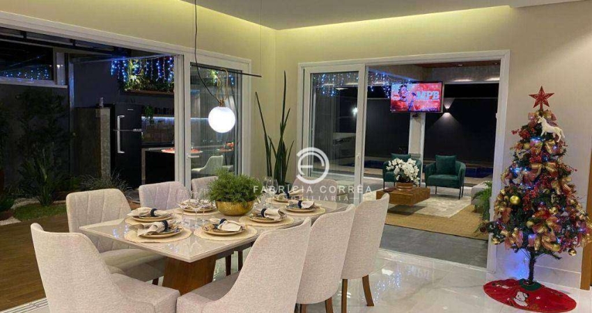 Sobrado com 3 dormitórios para alugar, 329 m² por R$ 14.000,00/mês - Condomínio Ouro Ville - Taubaté/SP
