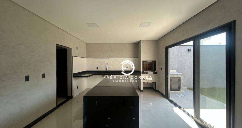 Casa em condomínio fechado com espaço gourmet, escritório e 3 dormitórios