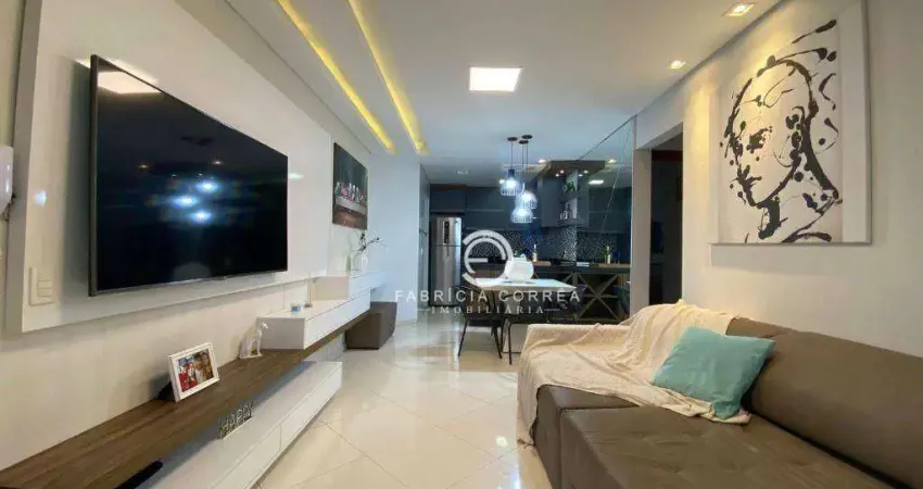 Apartamento com 3 dormitórios à venda, 77 m² por r$ 380.000,00 - residencial portal da mantiqueira - taubaté/sp