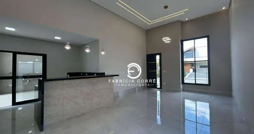 Casa com 3 dormitórios, área gourmet e escritório privativo em condomínio