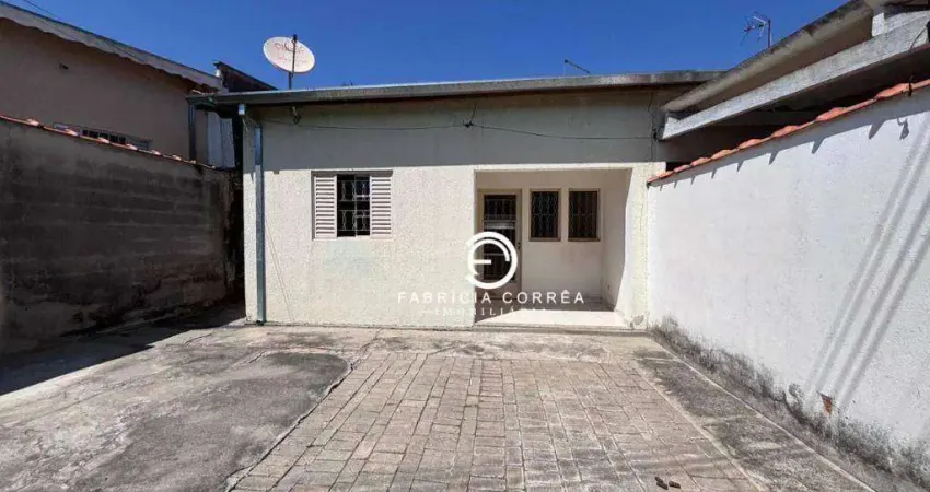 Casa com 2 dormitórios para alugar, 80 m² por r$ 1.600,00/mês - parque ipanema - taubaté/sp