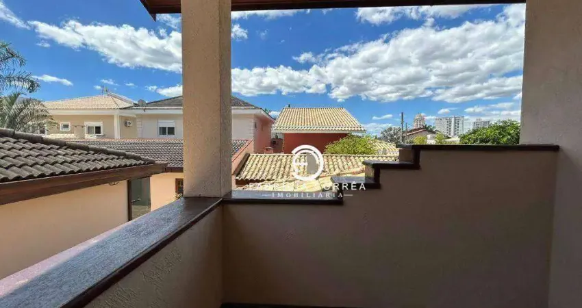 Sobrado de esquina com suíte master e espaços integrados de conforto