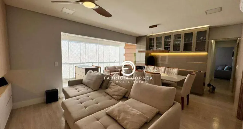 Apartamento com 3 dormitórios à venda, 109 m² por r$ 1.100.000,00 - condomínio lucca - taubaté/sp