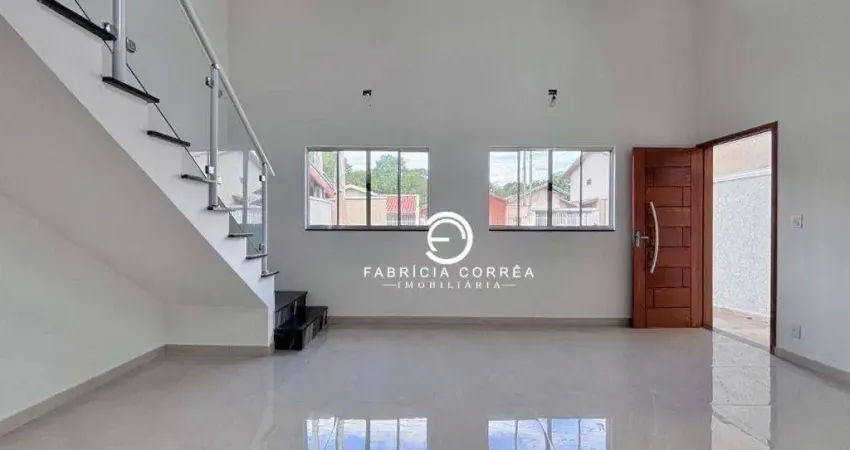 Casa assobradada com 3 dormitórios + mezanino | 2 vagas cobertas | aceita financiamento e avalia permuta!!